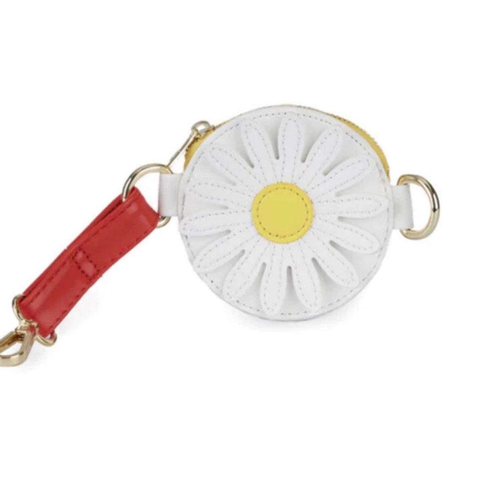 Loungefly DISNEY Minnie Mouse Daisy Hat Crossbody Bag & Daisy Coin Pouch - Picture 11 of 13